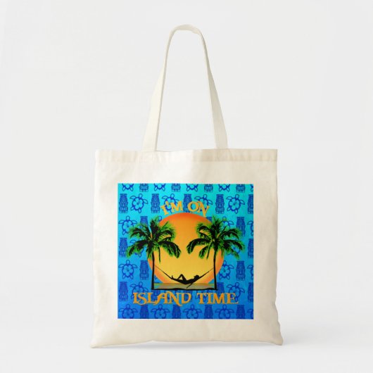 Island Time Tote Bag (Voorkant)