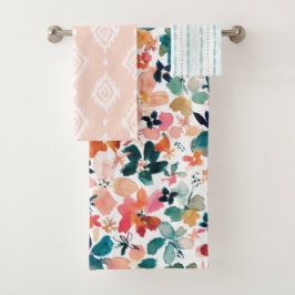 ISLAND TIME Tropical Boho Bad Handdoek