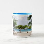 Island Time Tweekleurige Koffiemok (Center)