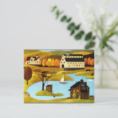 Island Treehouse Briefkaart (Staand voorkant)