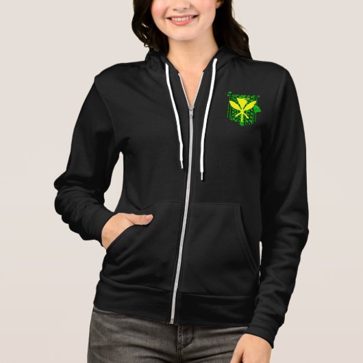 Island Tribal Kanaka Maoli Hoodie (Voorkant)
