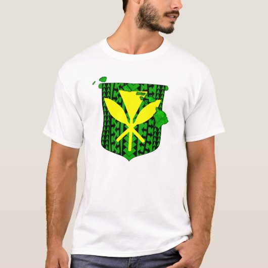 Island Tribal Kanaka Maoli T-shirt (Voorkant)