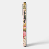 Island Tropical Flowers Monogram Design Case-Mate iPhone Case (Achterkant / Links)
