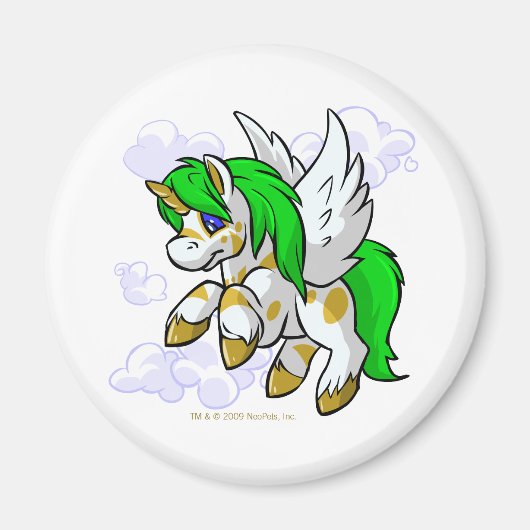 Island Uni dichtbij Mystery Island Magneet (Voorkant)