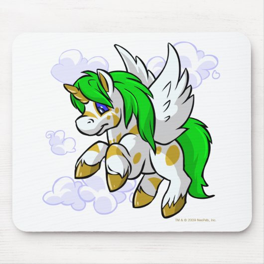 Island Uni dichtbij Mystery Island Muismat (Voorkant)