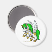 Island Uni vliegt over Mystery Island Magneet (Voorkant / Achterkant)