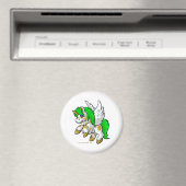 Island Uni vliegt over Mystery Island Magneet (Insitu (Vaatwasser))