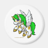 Island Uni vliegt over Mystery Island Magneet (Voorkant)