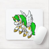 Island Uni vliegt over Mystery Island Muismat (Met muis)