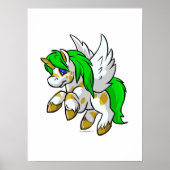 Island Uni vliegt over Mystery Island Poster (Voorkant)