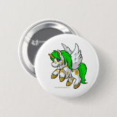 Island Uni vliegt over Mystery Island Ronde Button 5,7 Cm (Voorkant /achterkant)