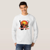 Island Vibes Basic T-shirt met lange mouwen (Voorkant volledig)