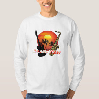 Island Vibes  Basic T-shirt met lange mouwen
