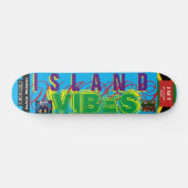 ISLAND VIBES JMT 7 3/4-inch skateboard Deck (Horizontaal)