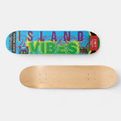 ISLAND VIBES JMT 7 3/4-inch skateboard Deck (Horizontaal)