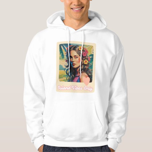 Island Vibes Only Pacific Islander Hoodie (Voorkant)