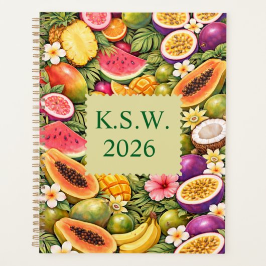 Island Vibes Planner  (Voorkant)