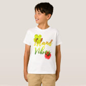 Island Vibes Rasta Reggae Tropical T-shirt (Voorkant volledig)