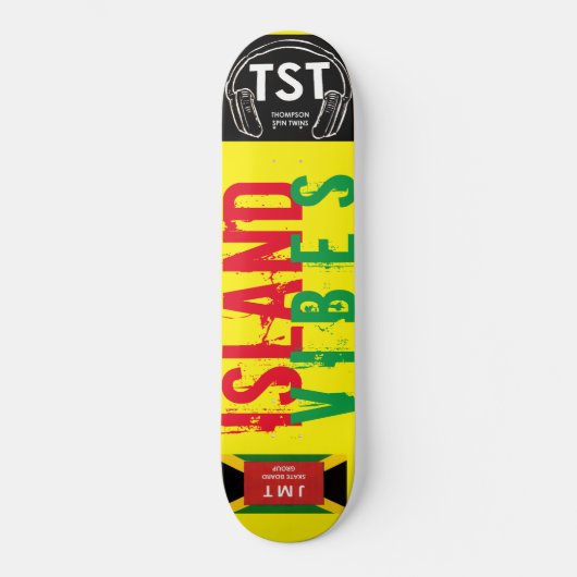 ISLAND VIBES Skateboard (Voorkant)