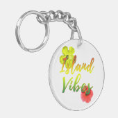 Island Vibes Sleutelhanger (Voorkant Links)