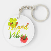 Island Vibes Sleutelhanger (Achterkant)
