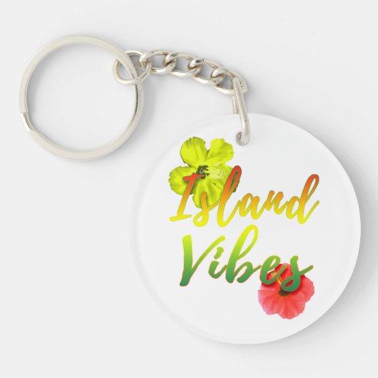 Island Vibes Sleutelhanger (Voorkant)
