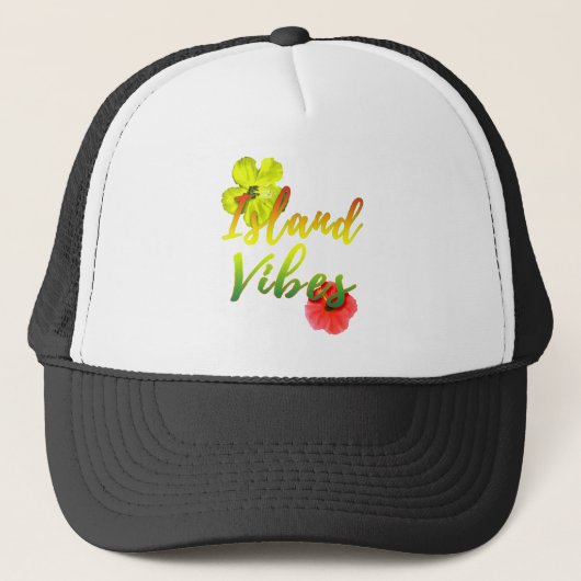 Island Vibes Trucker Pet (Voorkant)