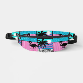 “Island Vibes” Tweezijdige Print Heupgordel Heuptasje