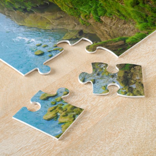 Island Waterfall Legpuzzel (Zijkant)