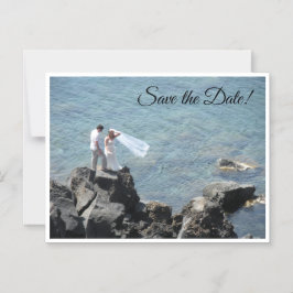 Island Wedding Save the Date Magnetische Uitnodiging