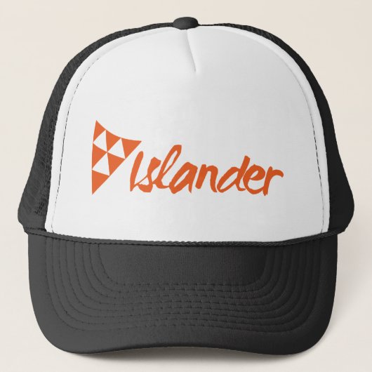 Islander Trucker Pet Black (Voorkant)