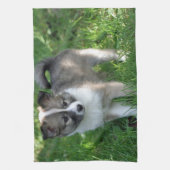 Islandhund Theedoek (Verticaal)