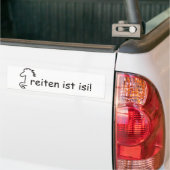 Islandpferd Bumpersticker (Op Truck)