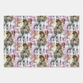 Islandpferde  inpakpapier vel (Voorkant 2)