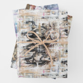 Islandpferde  inpakpapier vel (In situ)