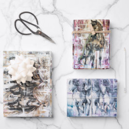 Islandpferde  inpakpapier vel