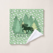 Islandpferdeherde take it isi  bad handdoek (Wasdoekje)