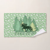 Islandpferdeherde take it isi bad handdoek (Handdoek)