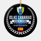 Islas Canarias Keramisch Ornament (Voorkant)