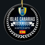 Islas Canarias Keramisch Ornament<br><div class="desc">Islas Canarias</div>