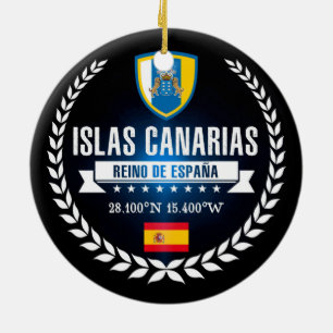 Islas Canarias Keramisch Ornament