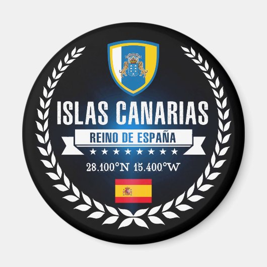 Islas Canarias Magneet (Voorkant)