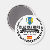 Islas Canarias Magneet (Voorkant / Achterkant)