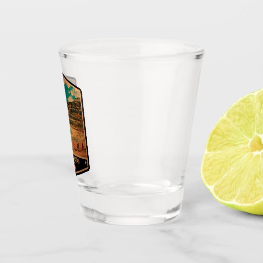 Islas Canarias Shot Glas (Rechts)