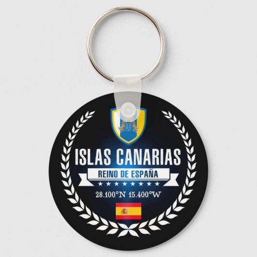 Islas Canarias Sleutelhanger (Voorkant)