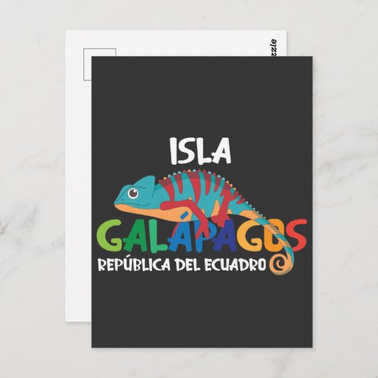 Islas Galapagos Eilanden Ecuador Exotic Animals Briefkaart (Voorkant / Achterkant)