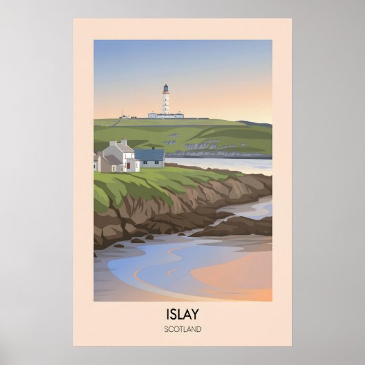 Islay Schotland Reisposter Poster (Voorkant)