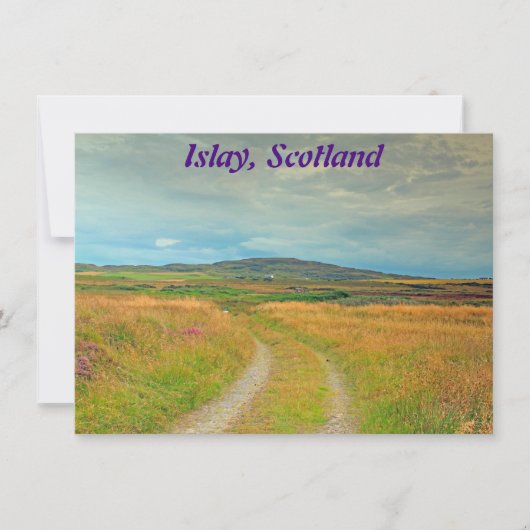 Islay, Schotse kaart (Voorkant)