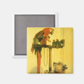 Islay, Tilco, a Macaw en Tortelduifjes van Landsee Magneet (Voorkant / Achterkant)