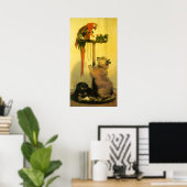 Islay, Tilco, a Macaw en Tortelduifjes van Landsee Poster (Thuiskantoor)